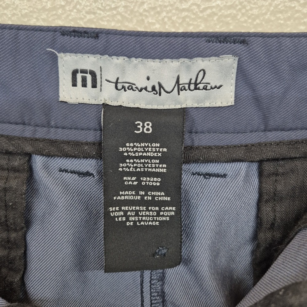 Travis Mathew Shorts Men's 38 Gray Performance Golf Stretch 10" Inseam - Picture 2 of 11